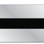 Hy-Ko 486 Safety Sign, Arrow, Silver Background, Vinyl, 2 in L, 8 in W Sells in Quantity of 10