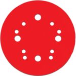 Diablo DCD050150H15G Sanding Disc, 6 in Dia, 150 Grit, Very Fine, Ceramic Abrasive, Hook-and-Loop Backing, 6-Hole