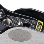 STANLEY Surform Series 12-960 Low Angle Block Plane, 1-3/8 in W Blade, Iron Body, Gray