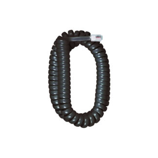 Audiovox CTP280BLR Spiral Handset Cord - Black