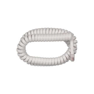 RCA CTP280WR Plastic Handset Coil Cord - White