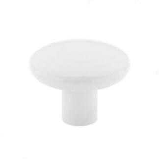 Richelieu BP314030 34mm 314 Functional Plastic Knob - White