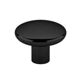 Richelieu BP314090 34mm 314 Functional Plastic Knob - Black