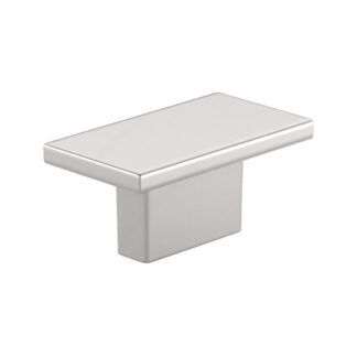 Richelieu BP8102116195 40mm x 22mm 810 Modern Metal Knob - Brushed Nickel