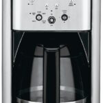 Cuisinart DCC-1200C Coffee Maker, 12 Cups Capacity, 1025 W, Stainless Steel, Automatic Control