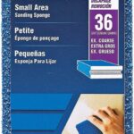 NORTON ProSand 82070 Sanding Sponge, 4-1/2 in L, 2-11/16 in W, 36 Grit, Extra Coarse, Aluminum Oxide Abrasive