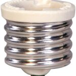 Eaton Cooper Wiring 332-BOX Socket Reducer, 660 W, Thermoplastic, White