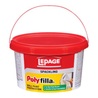 LePage 1292879 2.7L Polyfilla Wall Paint Preparation Compound - White