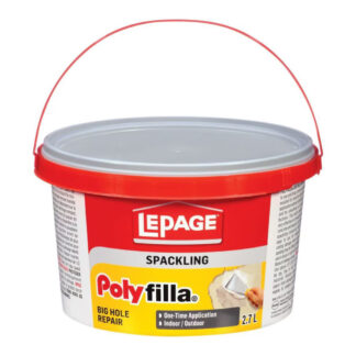 LePage 1292891 2.7L Polyfilla Spackling & Drywall Compounds - White