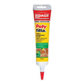 LePage 1685871 162ml Polyfilla Trim & Baseboard Filler Paste - White