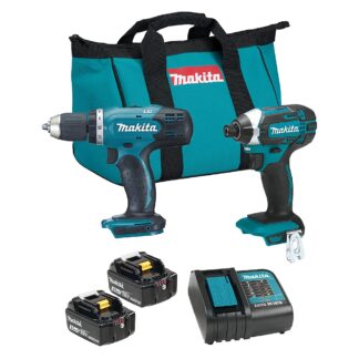 Makita DLX2022S 18V LXT 2 Tool Combo Kit with 2x 3.0Ah