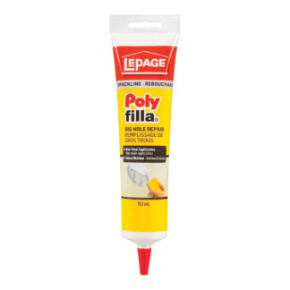 LePage 394034 162ml Polyfilla Spackling & Drywall Compounds Big Hole Repair - White
