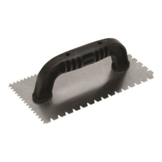 Marshalltown 238 9" x 4" Flat V & U-Notch Trowel