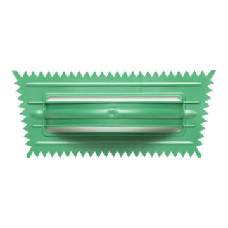 Marshalltown 6263 3/8" x 5/16" Notch 9-1/2" x 4-1/4" Comfort Grip Trowel