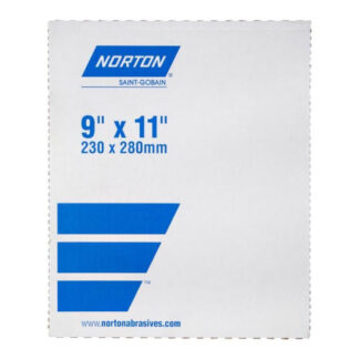 Norton 07660701221 11" x 9" 100 Grit Abrasive Sheet