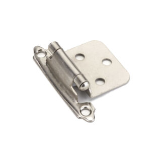 Richelieu AP134195 2.76" 134 Semi-Concealed Self-Closing Cabinet Hinge, 20 Pack - Brushed Nickel