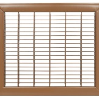 Imperial RG1199 Air Grille, 8 in L, 14 in W, Steel, Brown