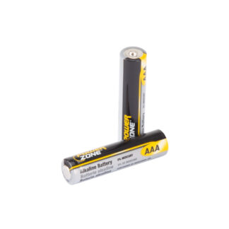 PowerZone LR03-8P-DB Battery, 1.5 V Battery, AAA Battery, Zinc, Manganese Dioxide, and Potassium Hydroxide