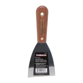 ProSource 01571R 3" x 7-3/4" Rosewood Grip Full Tang Wall Scraper