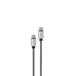 PowerZone KL-029X-2M-TYEP C 6ft Type C Charging Cable - Black & White