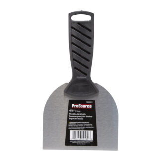 ProSource 10580 4" x 4-1/2" Non-Slip Grip Flexible Half-Tang Joint Knife