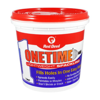 Red Devil 0544CA 1 Quart Onetime Lightweight Filler