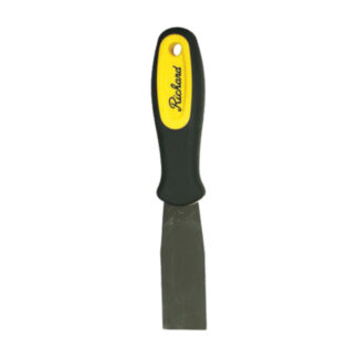 Richard RUB-1-1/4S 1-1/4" HCS/Santoprene Ergonomic Stiff & Chisel Putty Knife