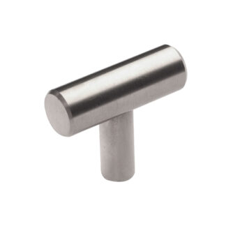 Richelieu BP348740170 40mm 3487 Modern Steel T Knob - Stainless Steel
