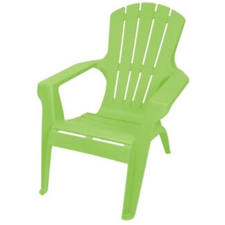 Gracious Living Adirondack II 11547-26ADI Adirondack Chair, 29-3/4 in W, 35-1/4 in D, 33-1/2 in H, Resin Seat, 250Lb Capacity
