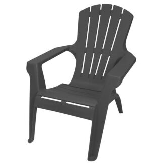 Gracious Living Adirondack II 11453-26ADI Adirondack Chair, 29-3/4 in W, 35-1/4 in D, 33-1/2 in H, Resin Seat, 250Lb Capacity