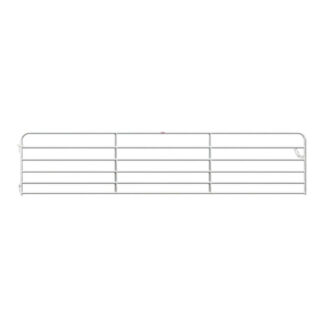 Behlen Country 40113168 16ft x 20" 20-Gauge 'The Heritage' Rounded Corner Steel Gate - Galvanized