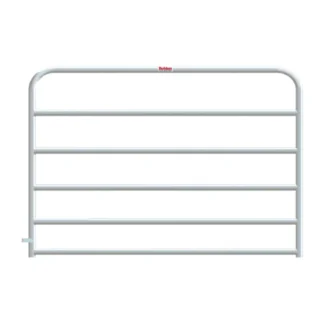 Behlen Country 40113068 6ft x 50" 20-Gauge 'The Heritage' Rounded Corner Steel Gate - Galvanized