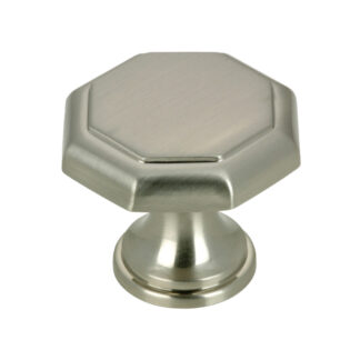 Richelieu BP44630195 30mm 4463 Traditional Village Metal Knob - Brushed Nickel