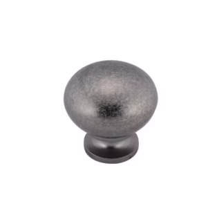 Richelieu BP4923142 32mm 4923 Traditional Classic Brass Knob - Pewter