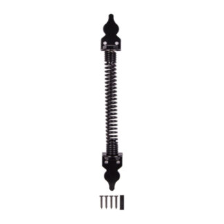 ProSource 33197PKS-PS 13-3/4" Powder-Coated Steel Gate Spring - Black
