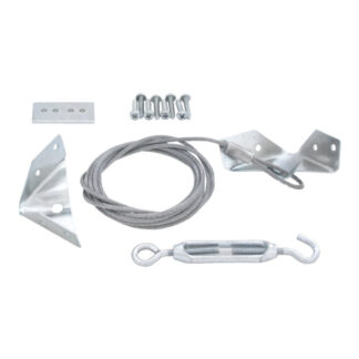 ProSource 33198ZCX-PS Steel Outdoor Anti-Sag Gate Kit, 18 Pack - Zinc