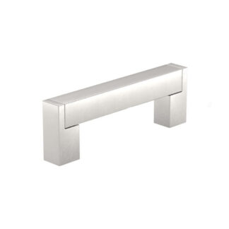 Richelieu BP52096195 96mm 520 Modern Steel Pull - Brushed Nickel