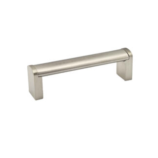 Richelieu BP52596195 96mm 525 Modern Steel Pull - Brushed Nickel