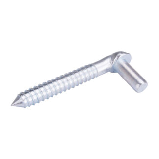 ProSource LR096 6" x 3/4" Steel Screw Hook - Zinc