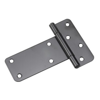 Onward 941FBR 5" Steel Rectangular T-Hinge, 2 Pack - Black