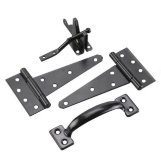 Onward 9000FBR Steel Gate Hardware Kit, 30 Pack - Matte Black