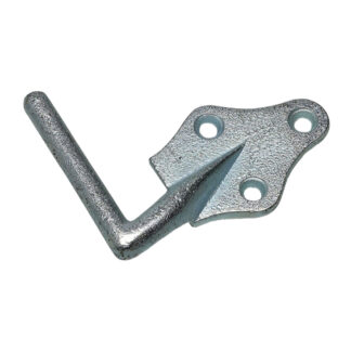 Onward 3851XBC 5/8" x 3" x 2.7" 20lb Steel Stake Hook - Zinc