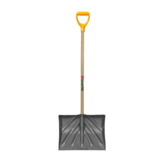 Garant GIPM18KD 18" Polypro Blade Snow Shovel - Grey, Yellow & Hardwood