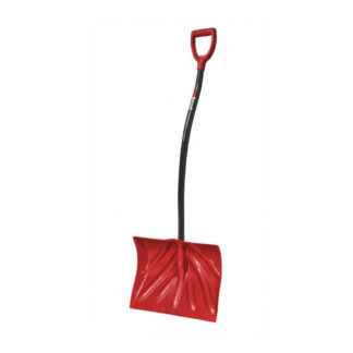 Garant 78521 18" Poly Blade Ergo Snow Shovel - Black & Red