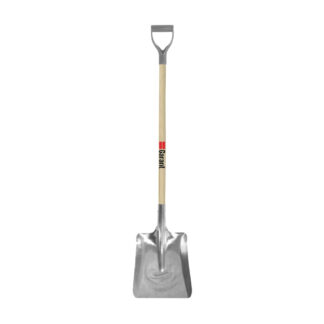 Garant 80638 11" Aluminum Blade Snow Shovel - Aluminum, Grey & Hardwood