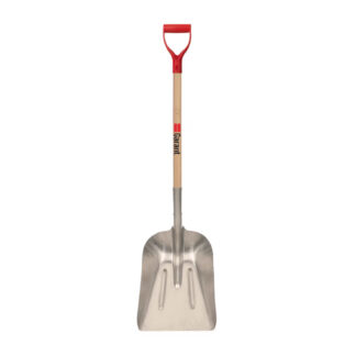 Garant 85339 11.7" Aluminum Blade Snow Shovel - Aluminum, Red & Hardwood