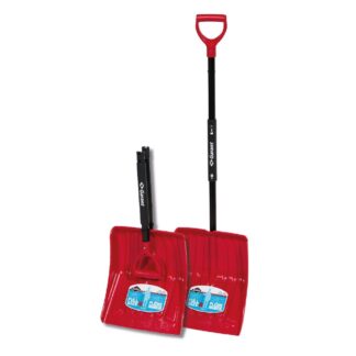Garant GP139FSKD 14" Poly Blade Foldable Snow Shovel - Black & Red