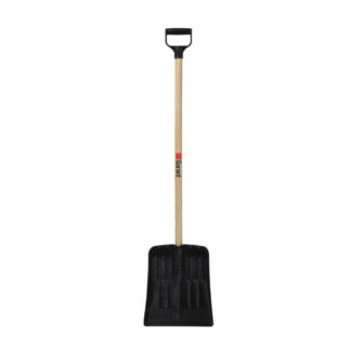 Garant LP110VD 11" Poly Blade Snow Shovel - Black & Hardwood