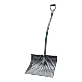 Vulcan 34630 18" Poly Blade Snow Shovel with Sleeve - Grey