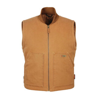 Mobile Warming MWJ18M14-16-06 Men's Foreman Vest, 2XL - Tan